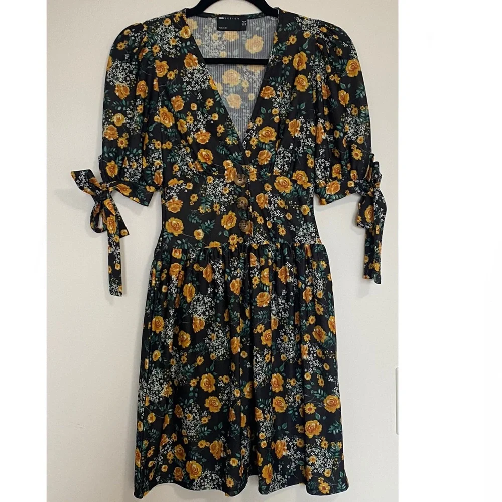 Floral ASOS Dress - Picture 3 of 5
